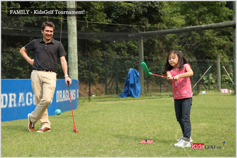 Kids Golf Family Golf Day 2013 SNAG Hong Kong